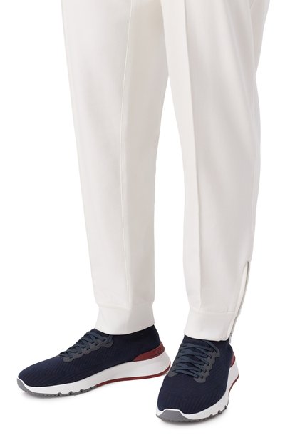 Текстильные кроссовки BRUNELLO CUCINELLI, арт. MZUPMB0252, фото 3