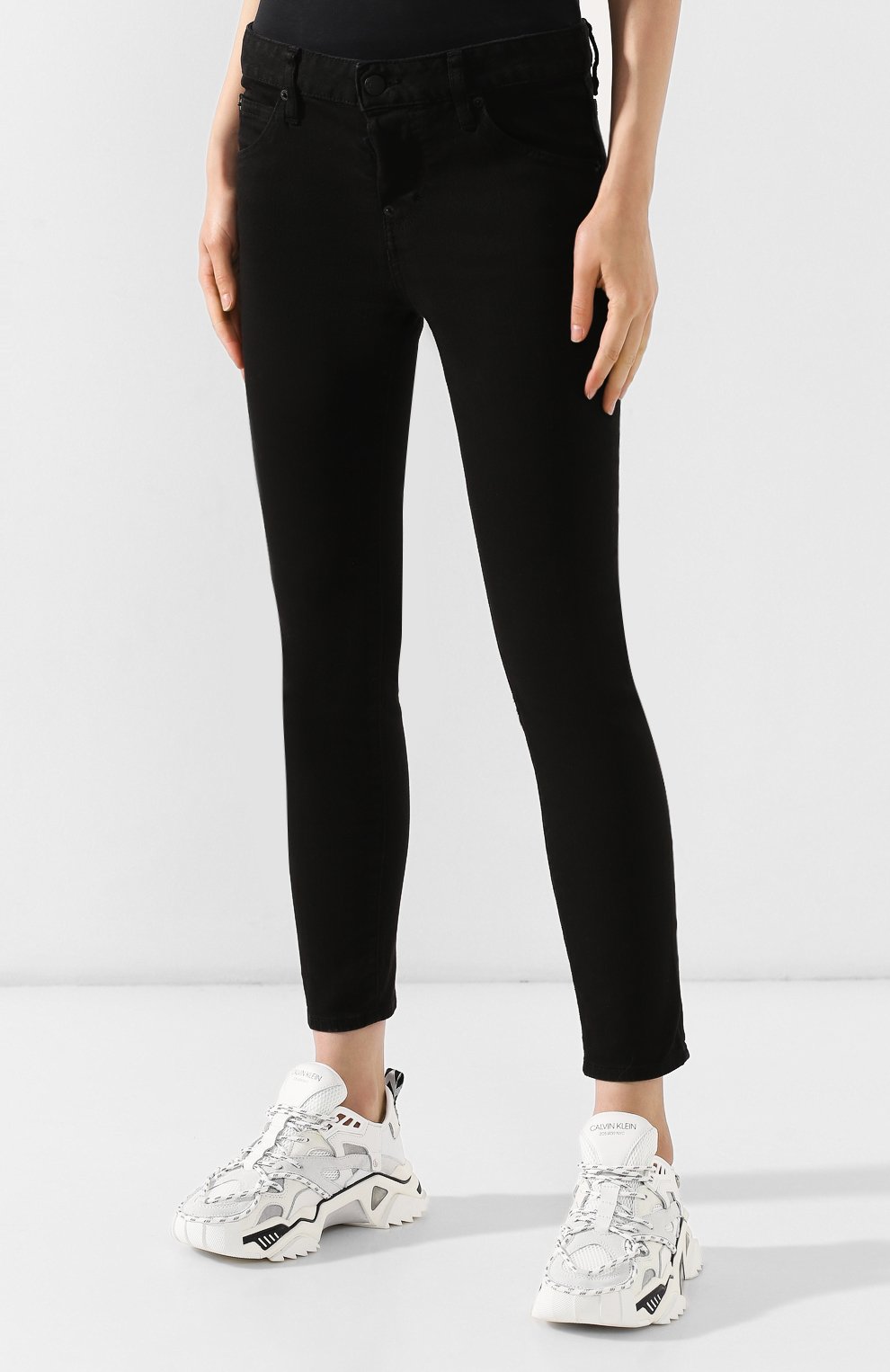 Джинсы DSQUARED2 черного цвета по цене 31150 руб., арт. S75LB0225/S39781, фото 3 Джинсы DSQUARED2, арт. S75LB0225/S39781, фото 3