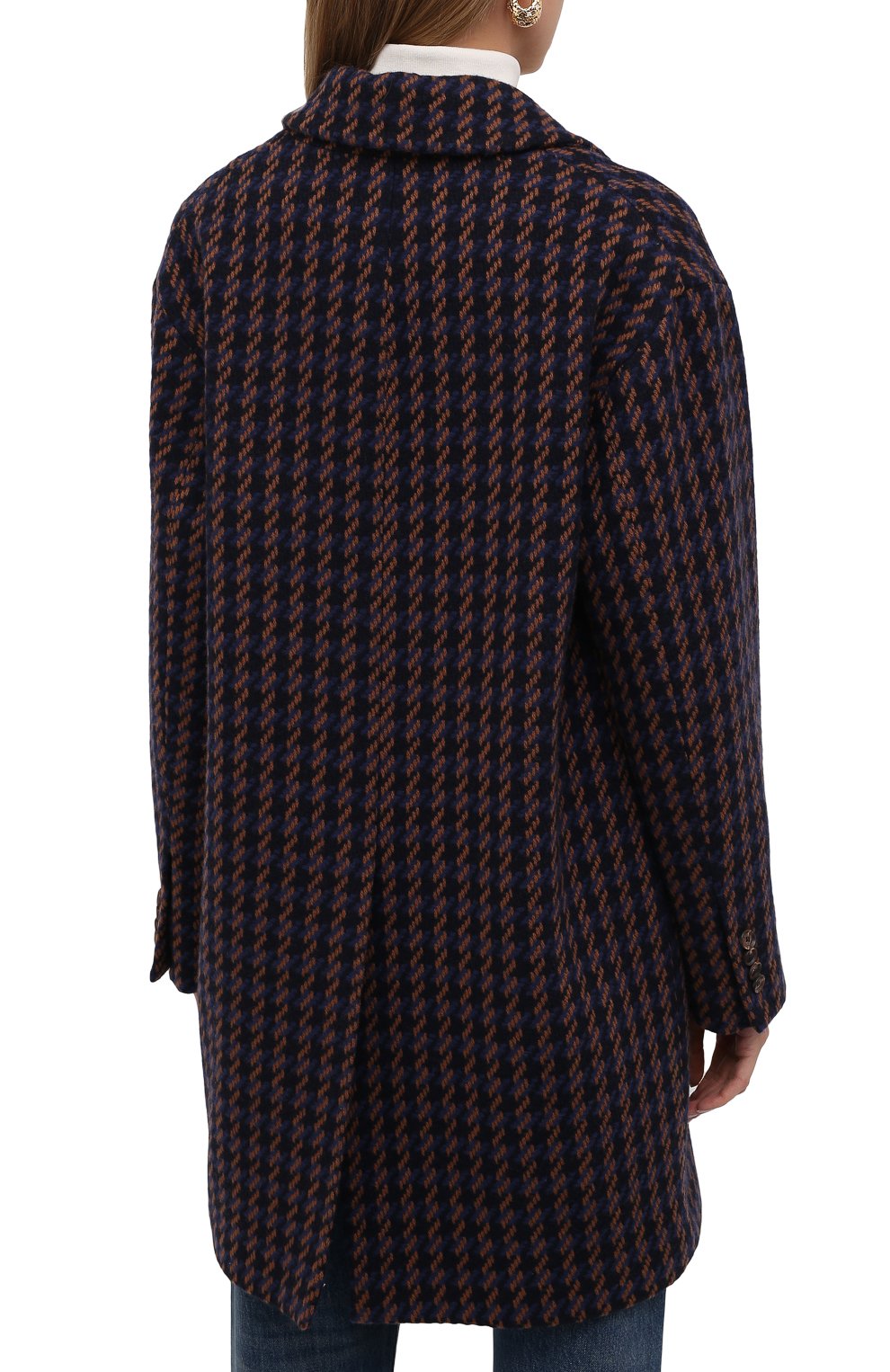 Кашемировое пальто KITON синего цвета по цене 666500 руб., арт. D52610K0580A, фото 4 Кашемировое пальто KITON, арт. D52610K0580A, фото 4