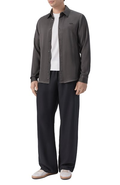 Мужская рубашка из вискозы DIESEL, арт. A21903/0ALBG