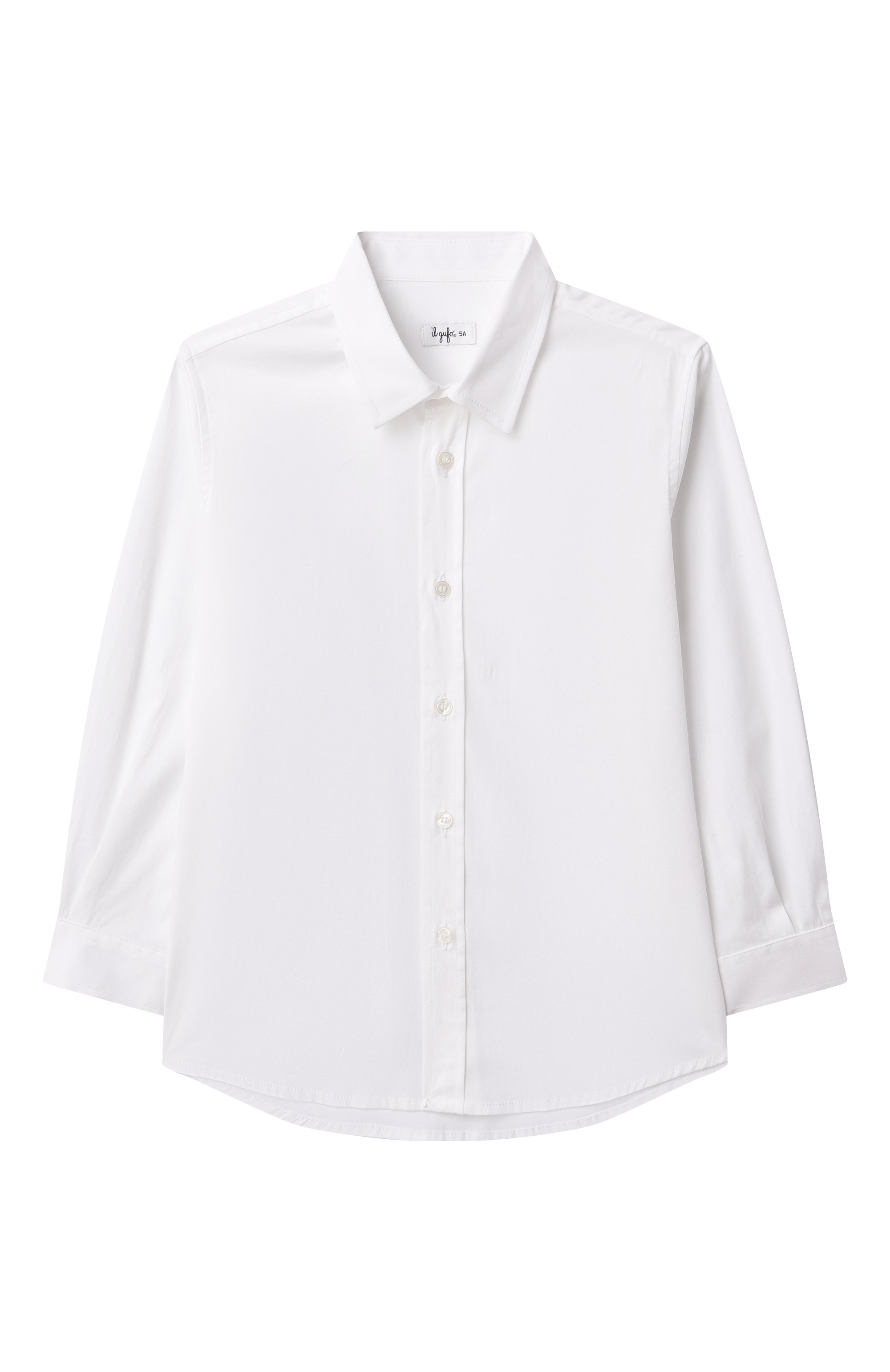 Хлопковая рубашка IL GUFO, арт. P25CL176C0066/5A-8A, фото 1