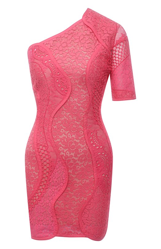 

Хлопковое платье Stella McCartney, Розовый