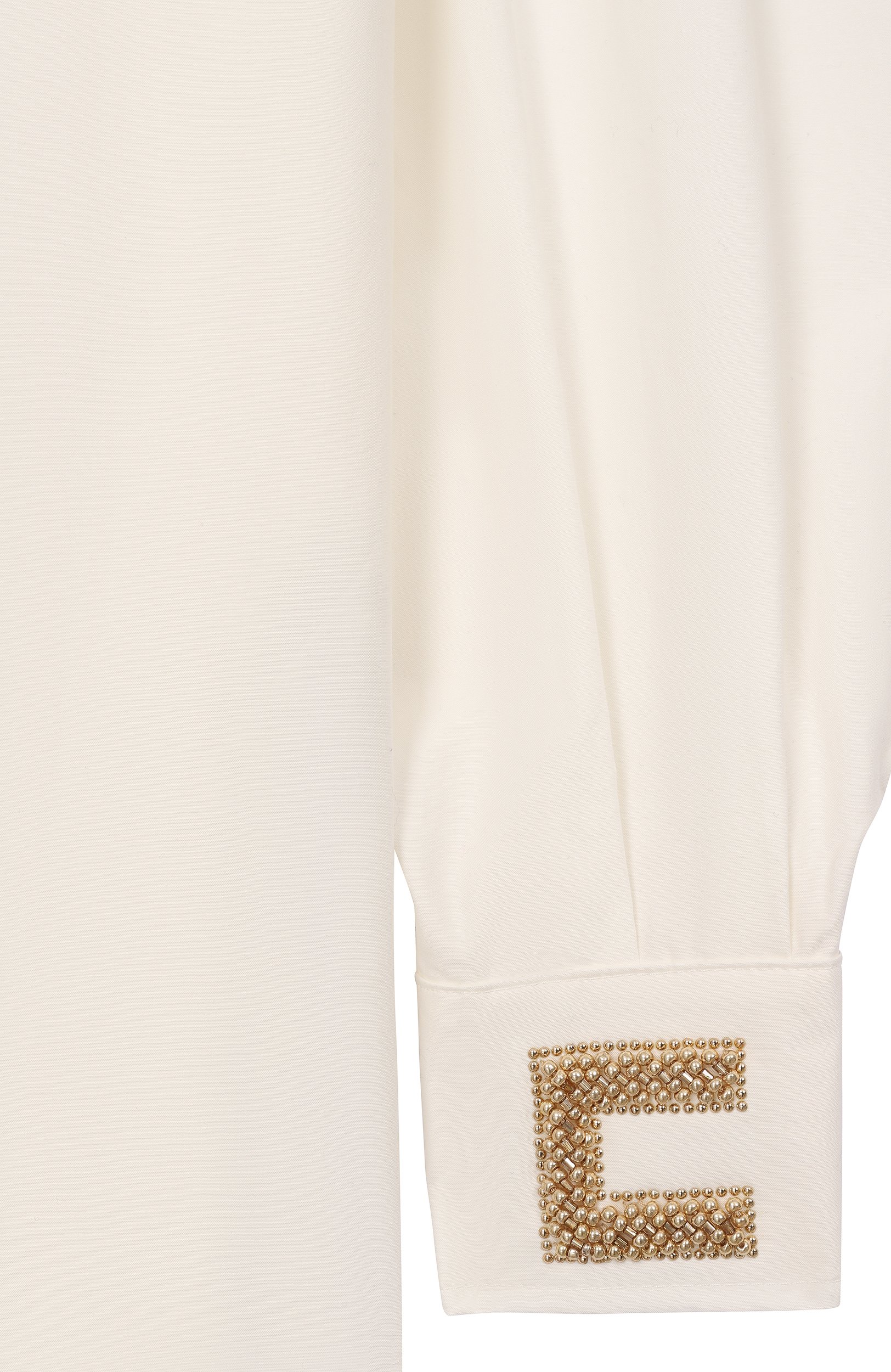 Хлопковая рубашка ELISABETTA FRANCHI LA MIA BAMBINA, арт. EFCA2980/CA235_001, фото 3