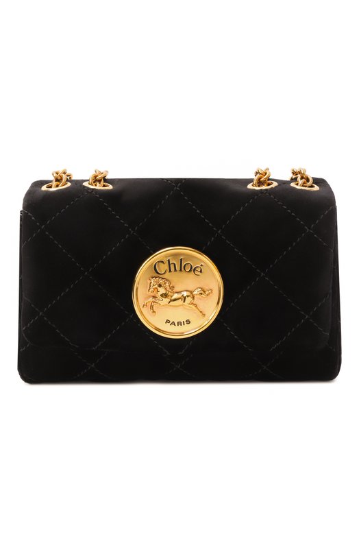 Сумка Chloé Heritage small Chloé CH25AS585P90 Чёрный CH25AS585P90