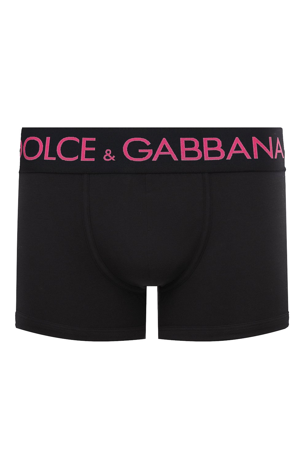 Хлопковые боксеры DOLCE & GABBANA черного цвета по цене 7995 руб., арт. M4E19J/FUEB0, фото 1 Хлопковые боксеры DOLCE & GABBANA, арт. M4E19J/FUEB0, фото 1