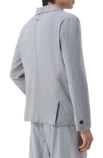 Пиджак изо льна и хлопка HANNES ROETHER, арт. PAR32D0NE.6073, фото 4
