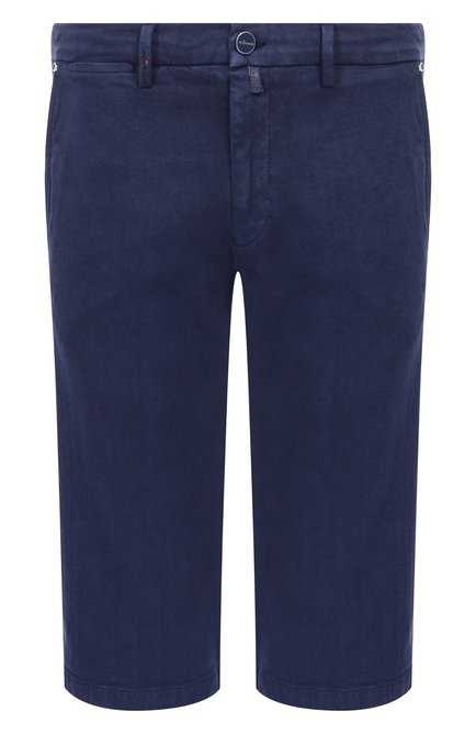 Мужские хлопковые шорты KITON, арт. UFBLACK0602F19