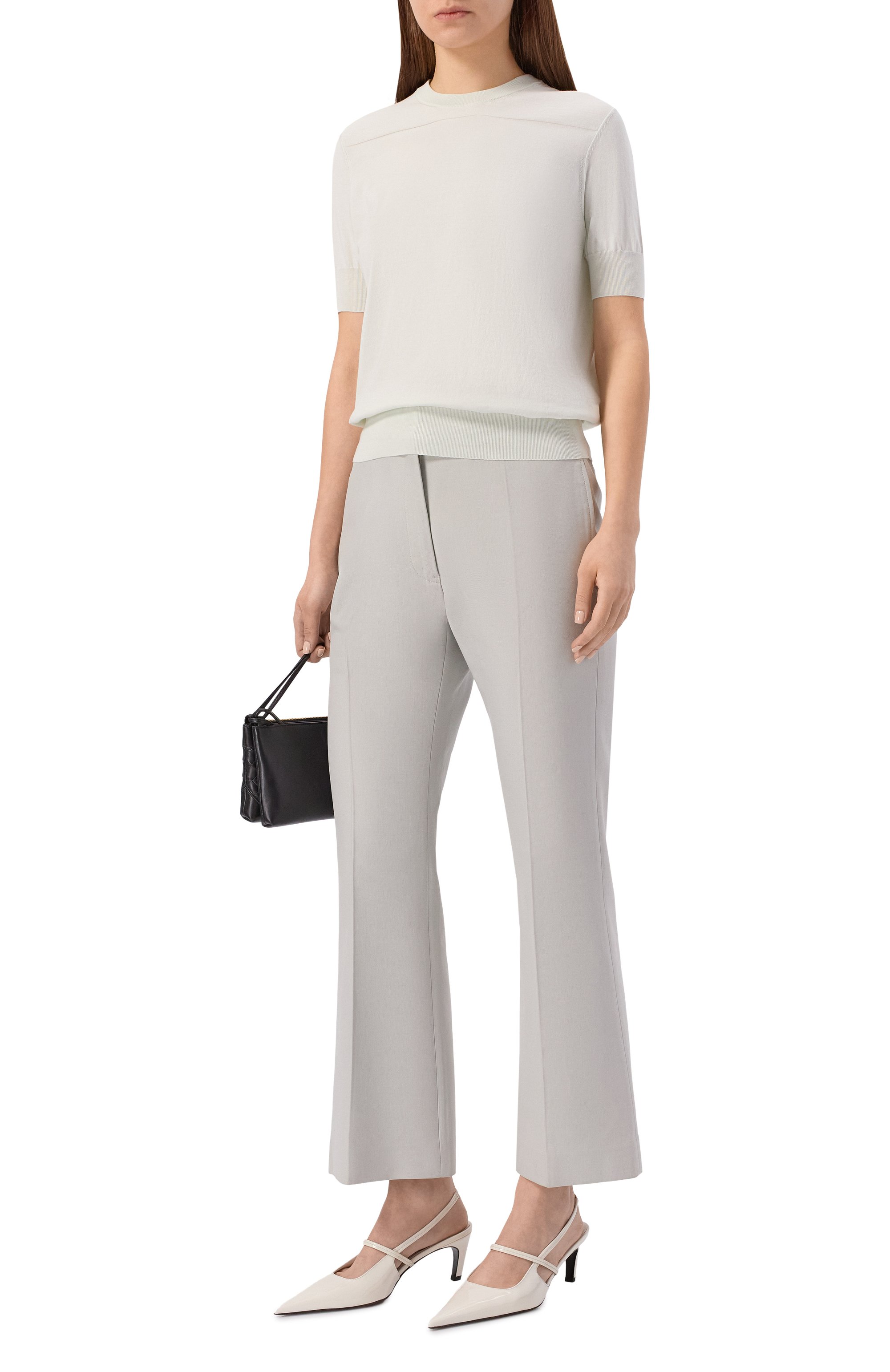 Хлопковый пуловер JIL SANDER, арт. J02GC0117/J15383, фото 2