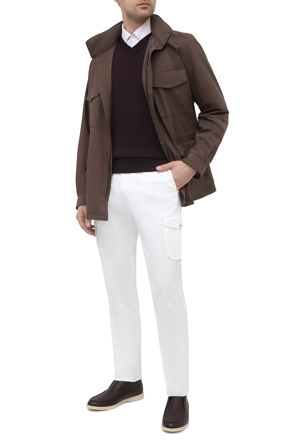 Шерстяной пуловер LORO PIANA, арт. FAL6138, фото 2