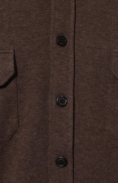 Рубашка из хлопка и кашемира STEFANO RICCI, арт. CJ007117/TE2602, фото 5