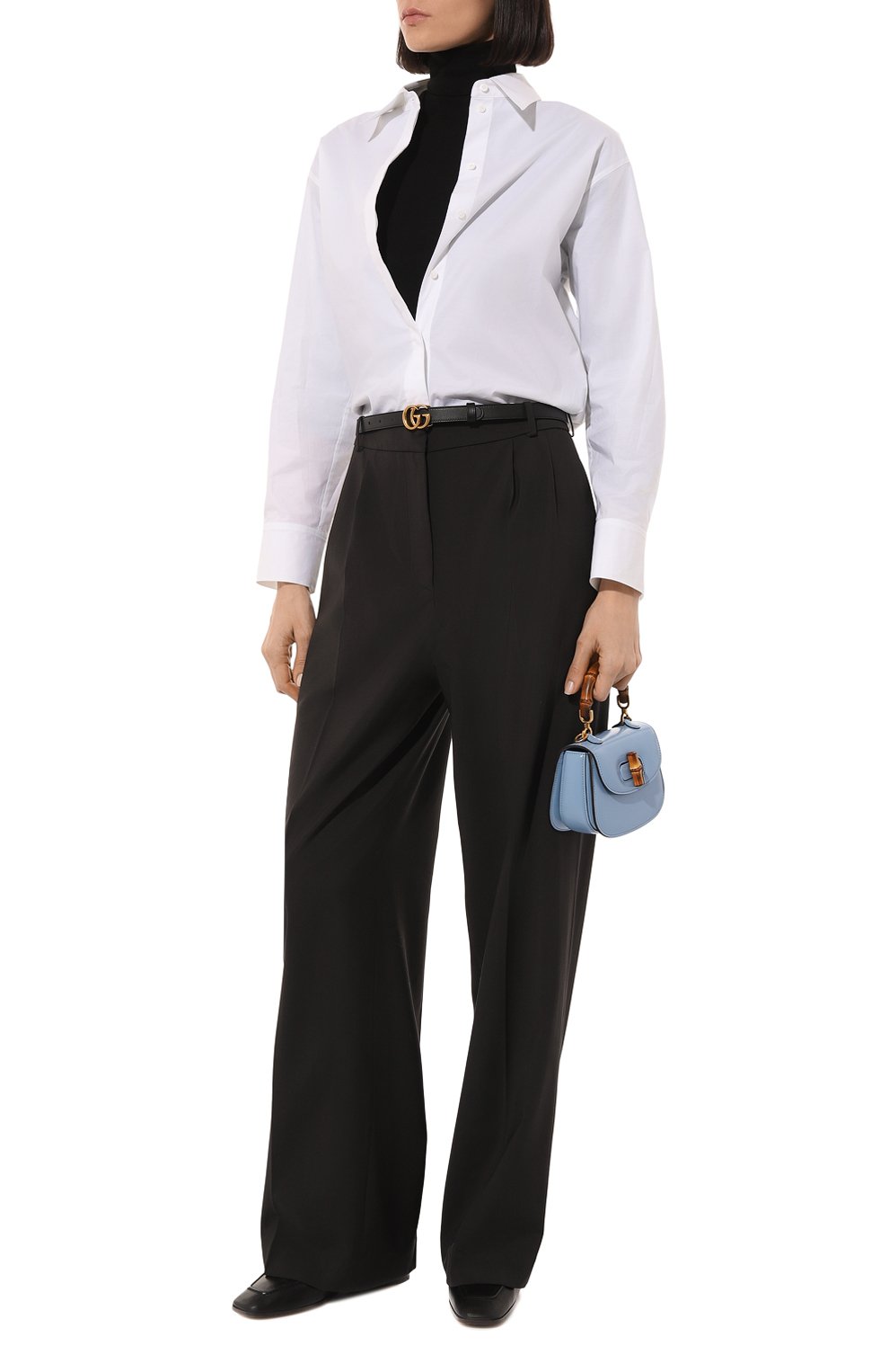 Сумка gucci bamboo 1947 mini GUCCI, арт. 686864 10ODT, фото 7