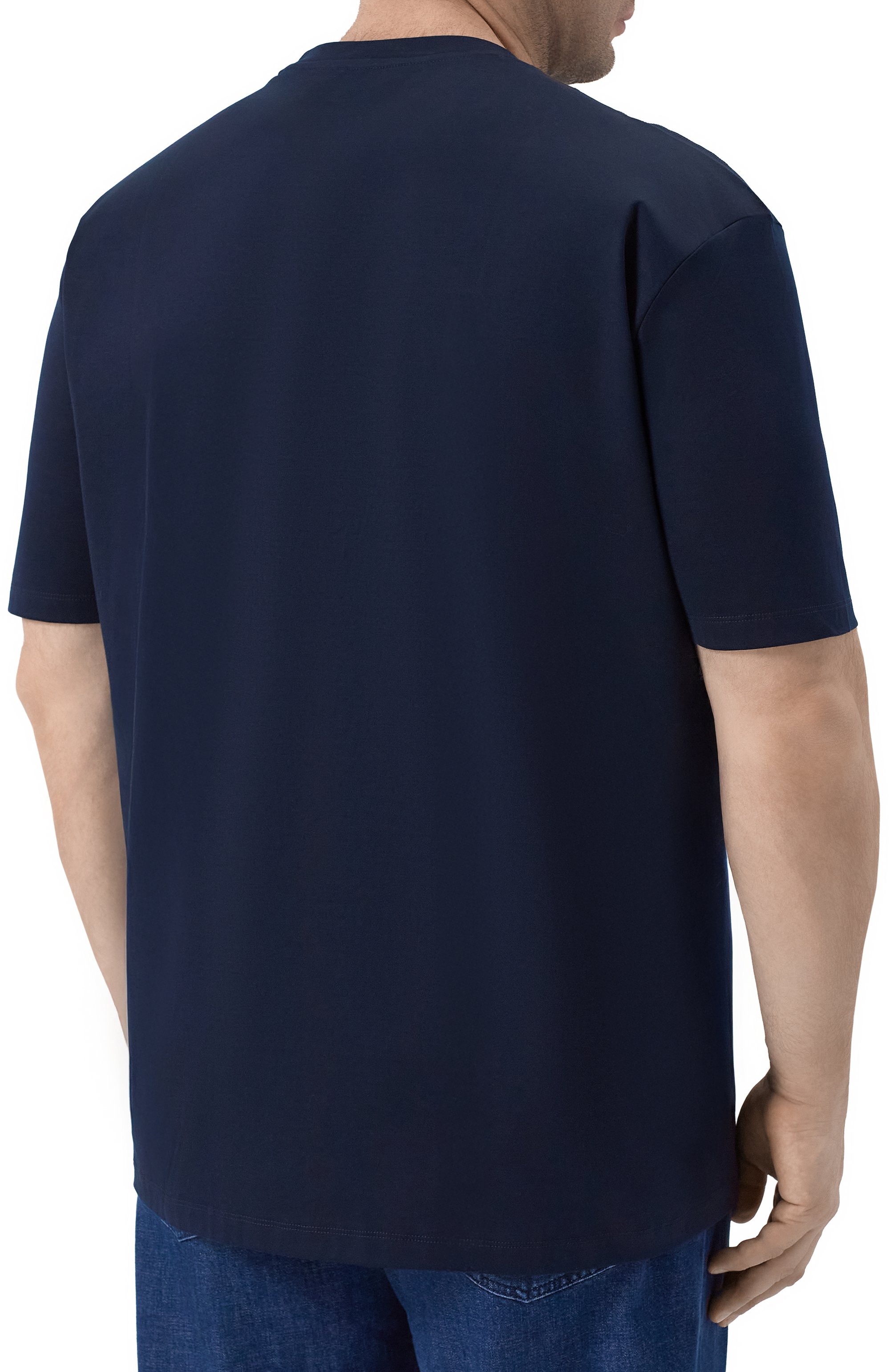 Хлопковая футболка PAUL&SHARK, арт. 26411026, фото 4