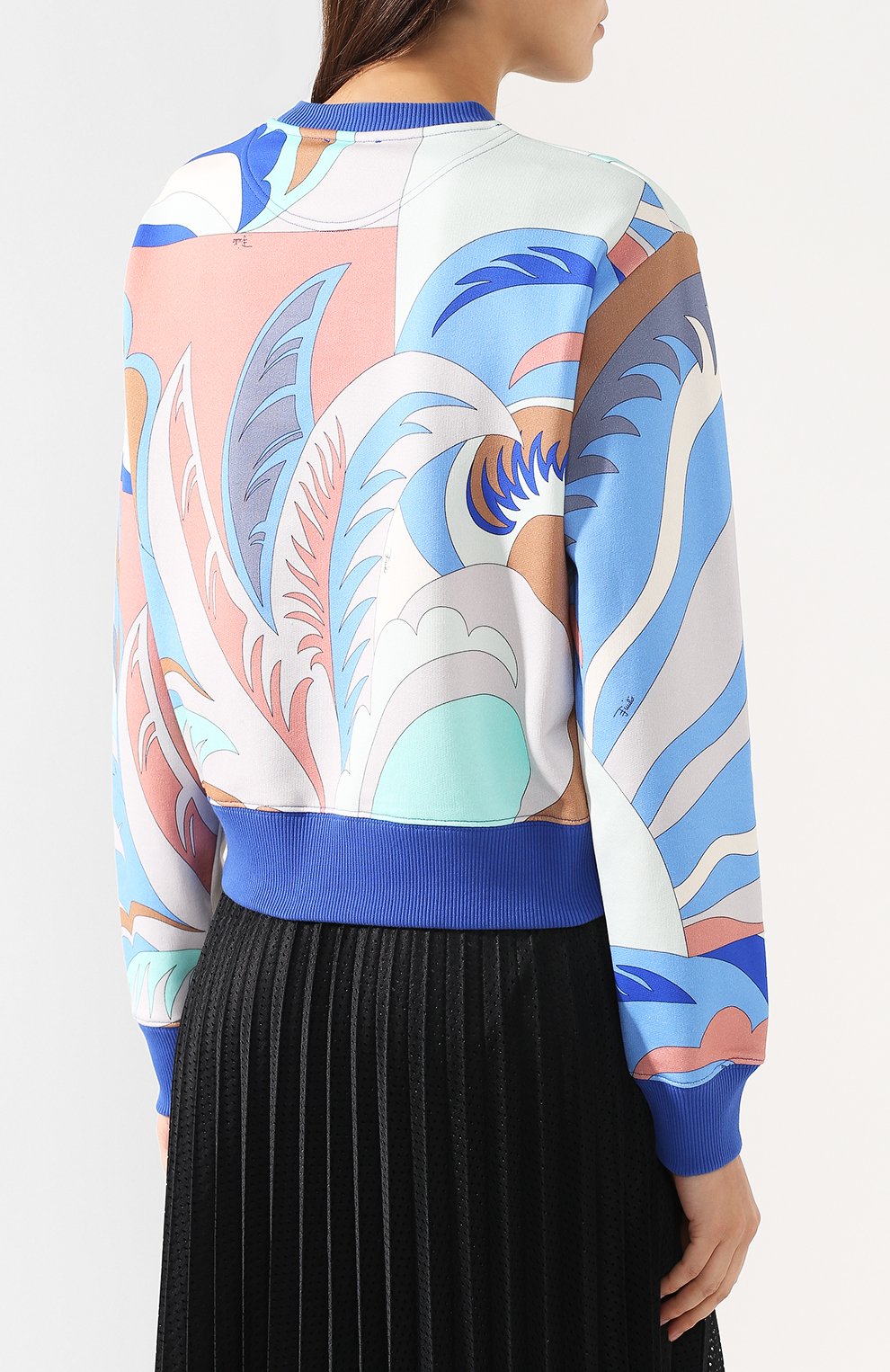 Хлопковый пуловер EMILIO PUCCI, арт. 9EJP80/9E995, фото 4