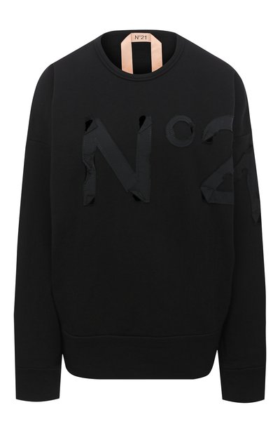 Женский хлопковый свитшот N21, арт. 20I N2M0/E031/6313