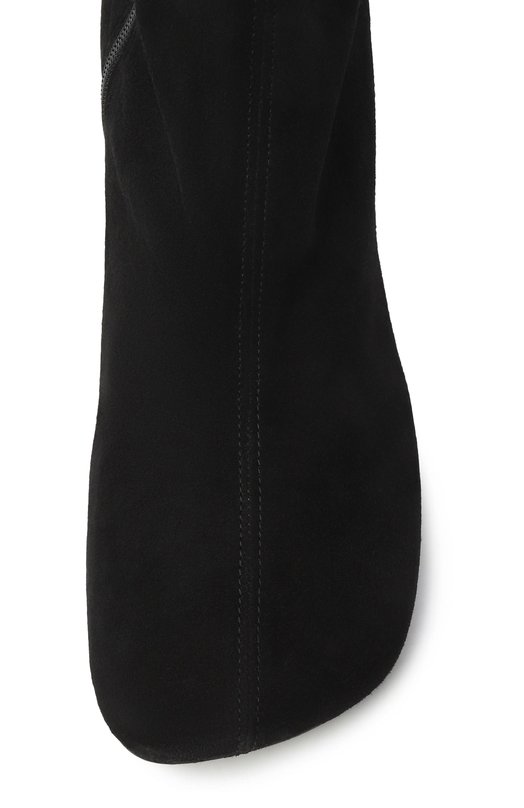 Замшевые ботильоны Dries Van Noten W232-201/135 Чёрный  W232-201/135 Фото 6
