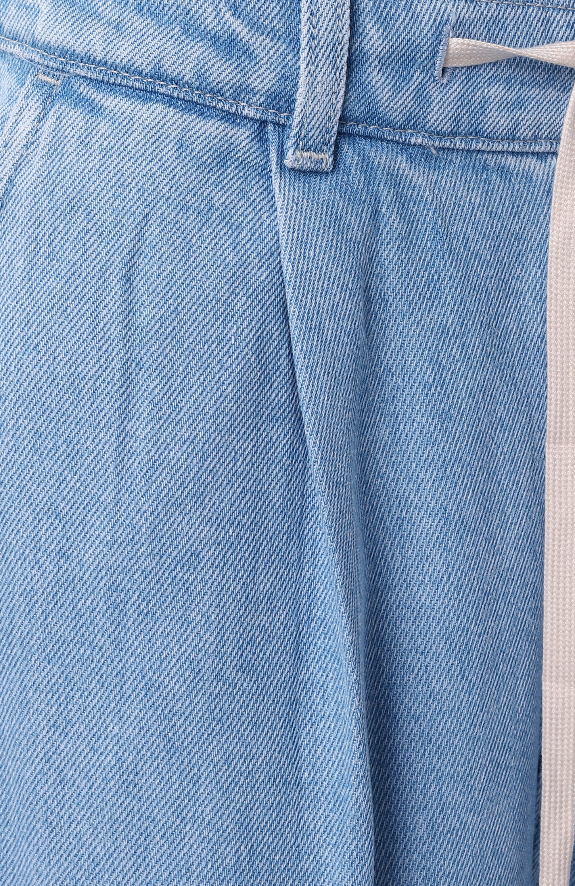 Джинсы 7 FOR ALL MANKIND голубого цвета по цене 29950 руб., арт. JSIDC860TS, фото 6 Джинсы 7 FOR ALL MANKIND, арт. JSIDC860TS, фото 6