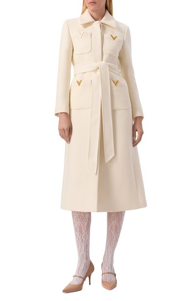 Шерстяное пальто VALENTINO, арт. 6B3CA6F85KJ, фото 3