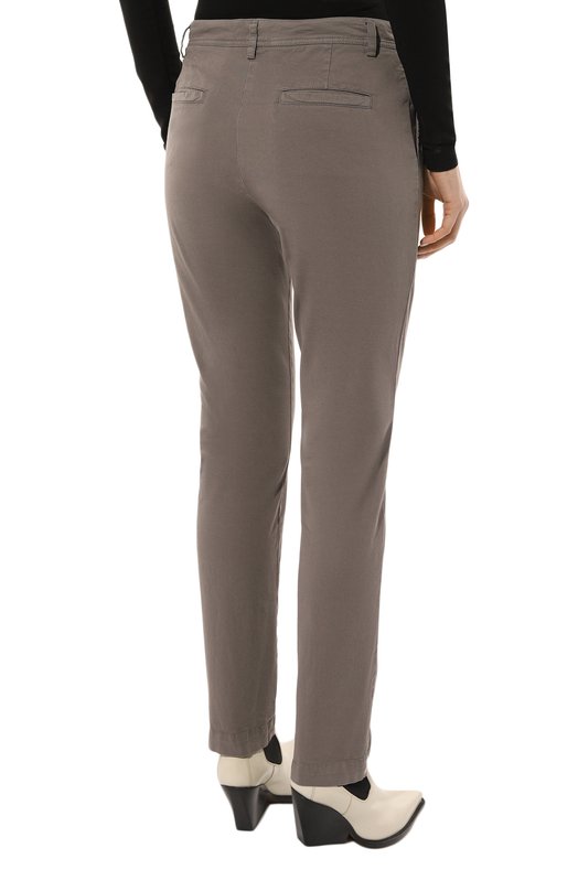 Хлопковые брюки Giorgio Armani 3SHPP0UX/T03B3 Серый  3SHPP0UX/T03B3 Фото 4