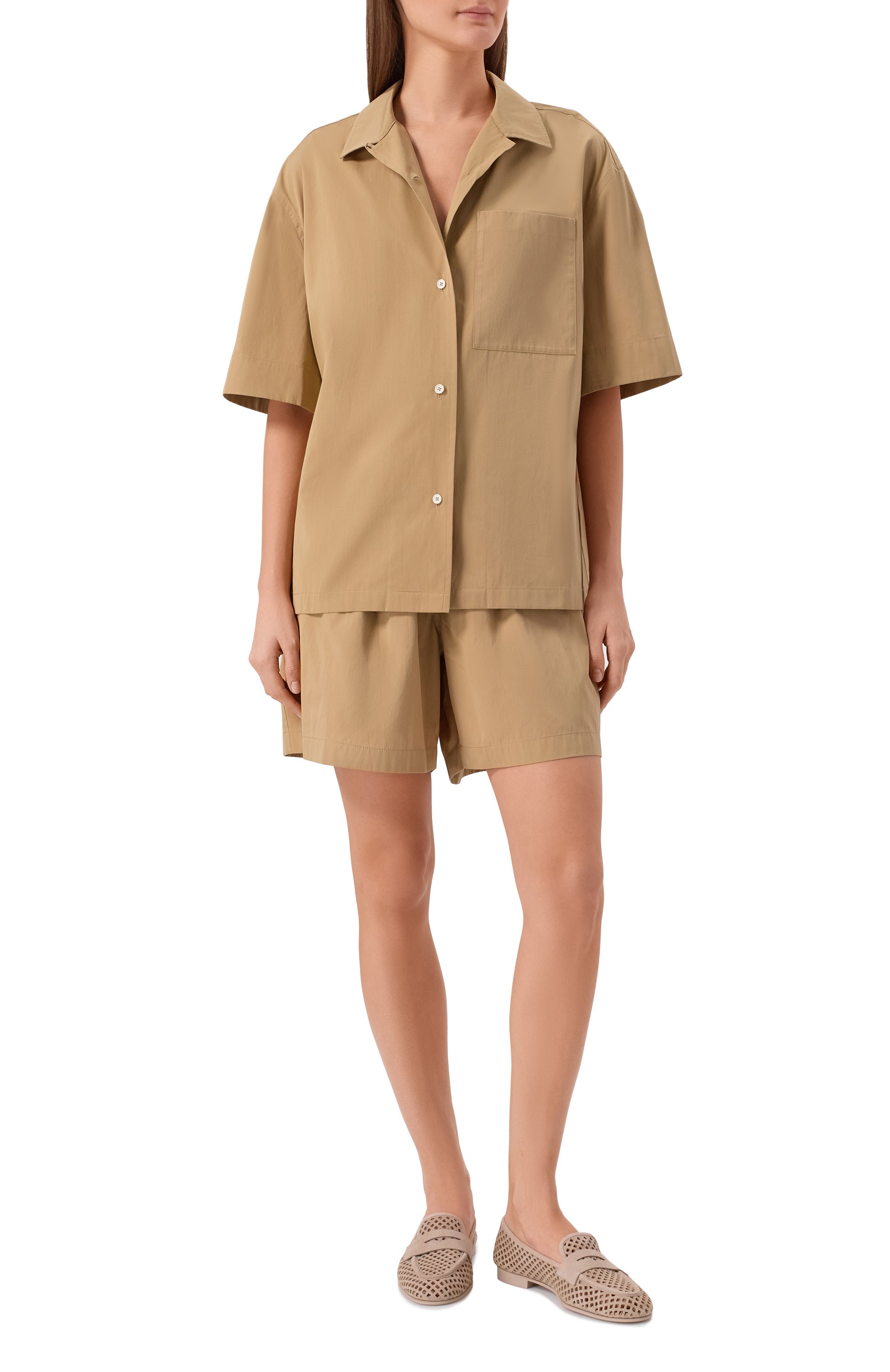 Замшевые пенни-лоферы SANTONI бежевого цвета по цене 112000 руб., арт. WUVG72037G0MTRFK, фото 3 Замшевые пенни-лоферы SANTONI, арт. WUVG72037G0MTRFK, фото 3