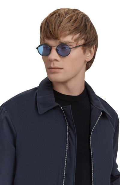 Солнцезащитные очки MOSCOT, арт. C0SNIC SUN PINE/PEWTER CELEBRITY BLUE, фото 2