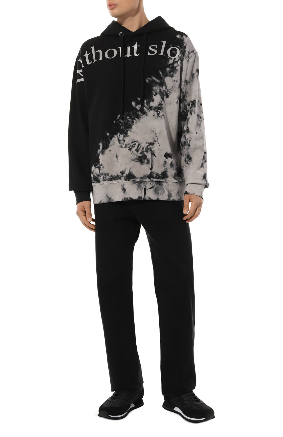 Комбинированные кроссовки BOSS, арт. 50498133, фото 2