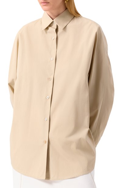 Хлопковая рубашка DRIES VAN NOTEN, арт. 242-010701-9244, фото 3