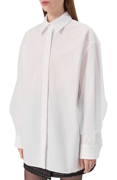 Хлопковая рубашка MSGM, арт. 3942MDE02/257602, фото 3