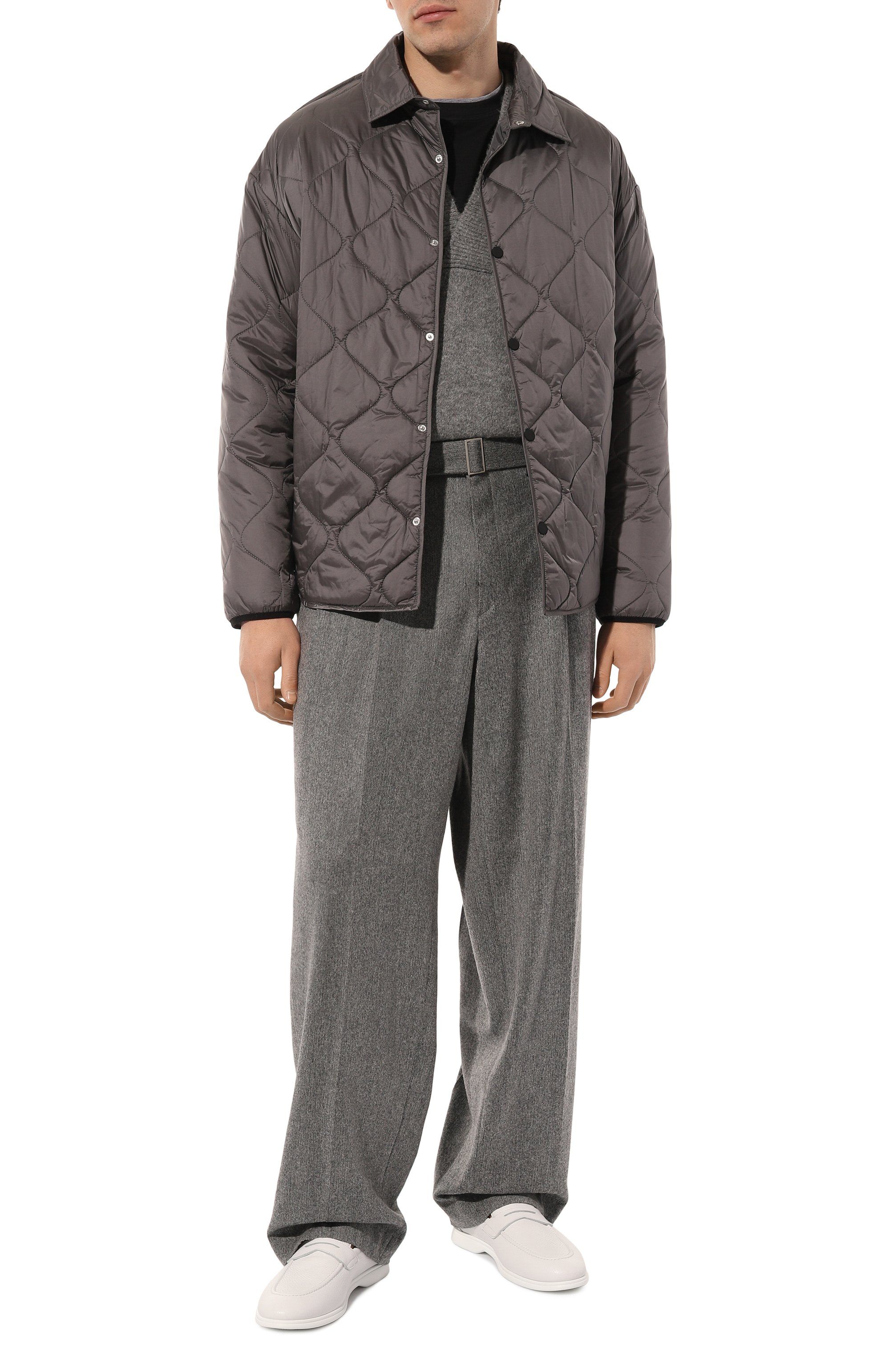 Кожаные пенни-лоферы KITON, арт. USSA075N01073, фото 2