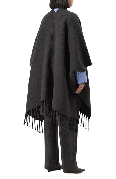 Пончо из шерсти и кашемира BRUNELLO CUCINELLI, арт. MSCDAGP42, фото 4