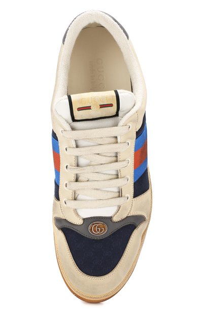 Текстильные кеды screener gg GUCCI, арт. 546551/99W20, фото 5