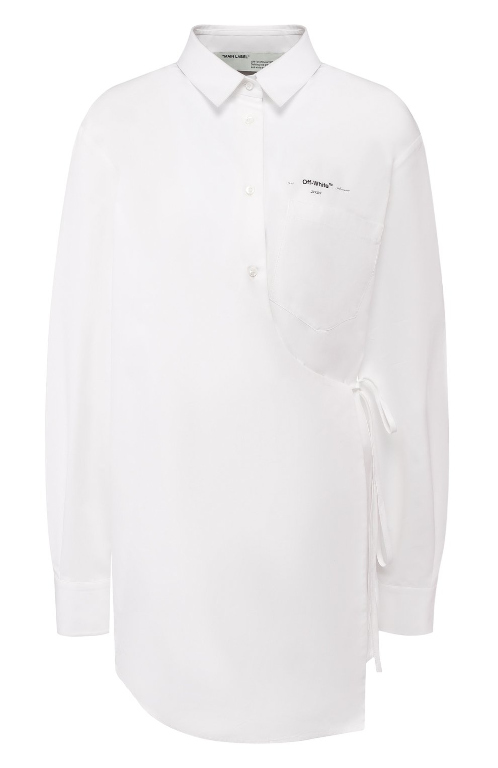 Хлопковая рубашка OFF-WHITE, арт. 0WGA054E197440660110, фото 1