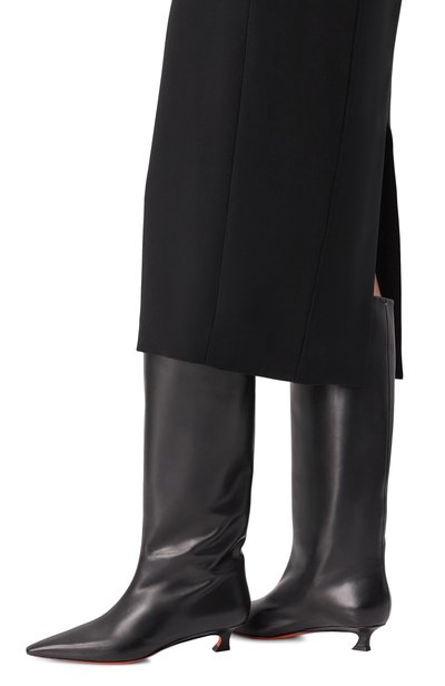 Женские кожаные сапоги adriatica 35 SANTONI, арт. WSTG72407HI2NXUY