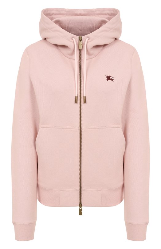 Хлопковая толстовка Burberry 8111100 Розовый 8111100