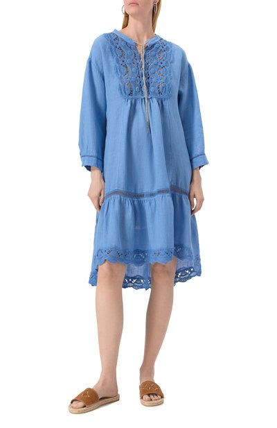 Льняное платье 120% LINO, арт. 32ALIW4PIH/0000115, фото 3