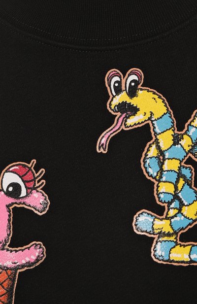 Хлопковый свитшот DOMREBEL черного цвета по цене 31150 руб., арт. LUXURY/SWEATSHIRT, фото 5 Хлопковый свитшот DOMREBEL, арт. LUXURY/SWEATSHIRT, фото 5