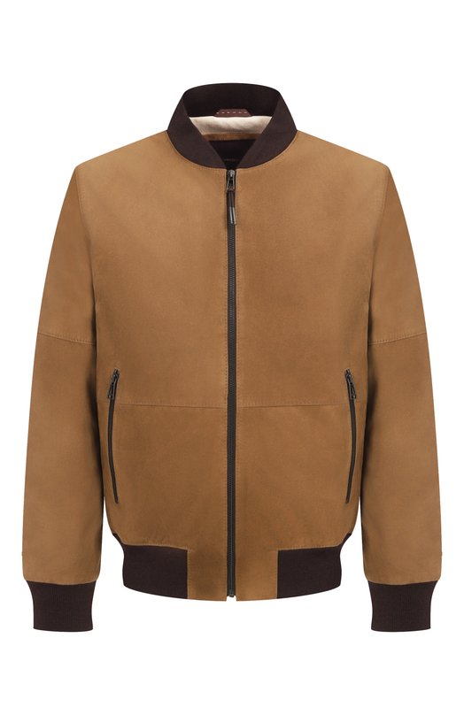 Замшевый бомбер Windsor RENAT0-L/1300160 Бежевый RENAT0-L/1300160