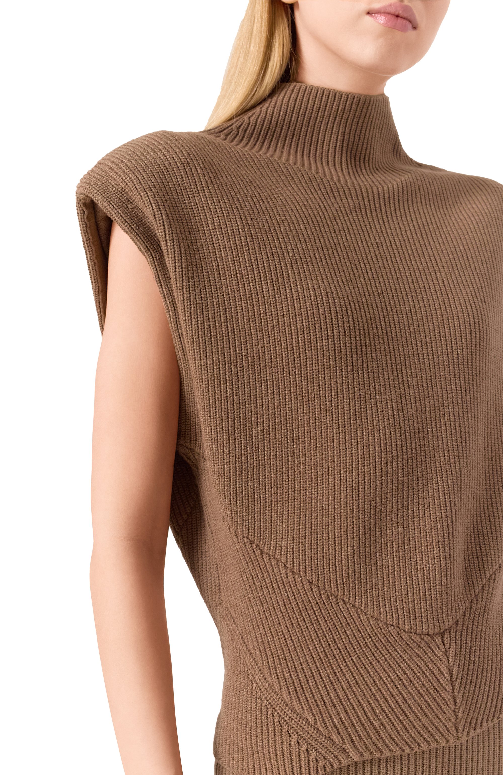 Жилет из шерсти и шелка IRO, арт. WP12KENDA, фото 5