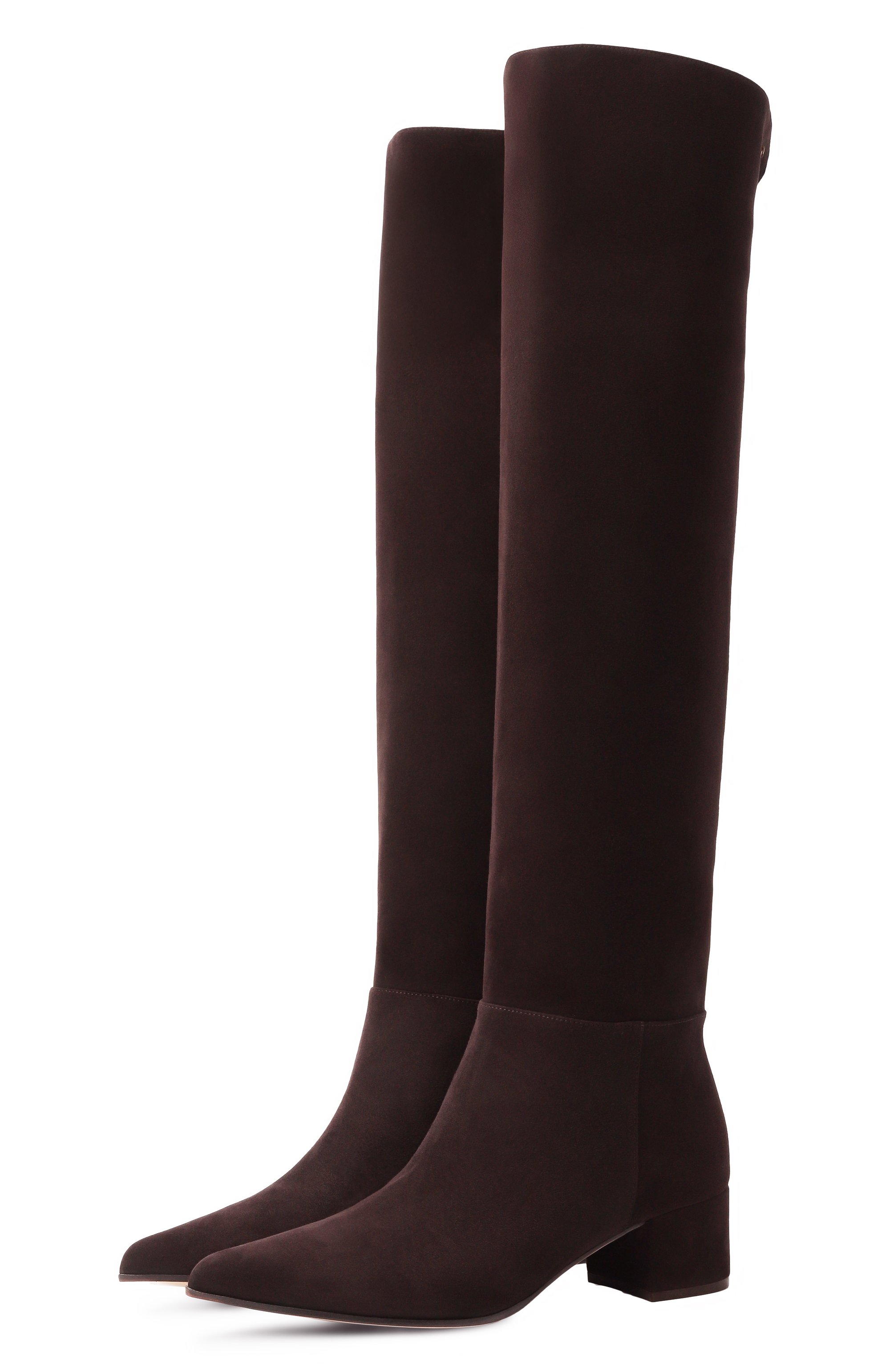 Замшевые ботфорты piper 45 GIANVITO ROSSI, арт. G80233.45RIC.C45M0KA, фото 1