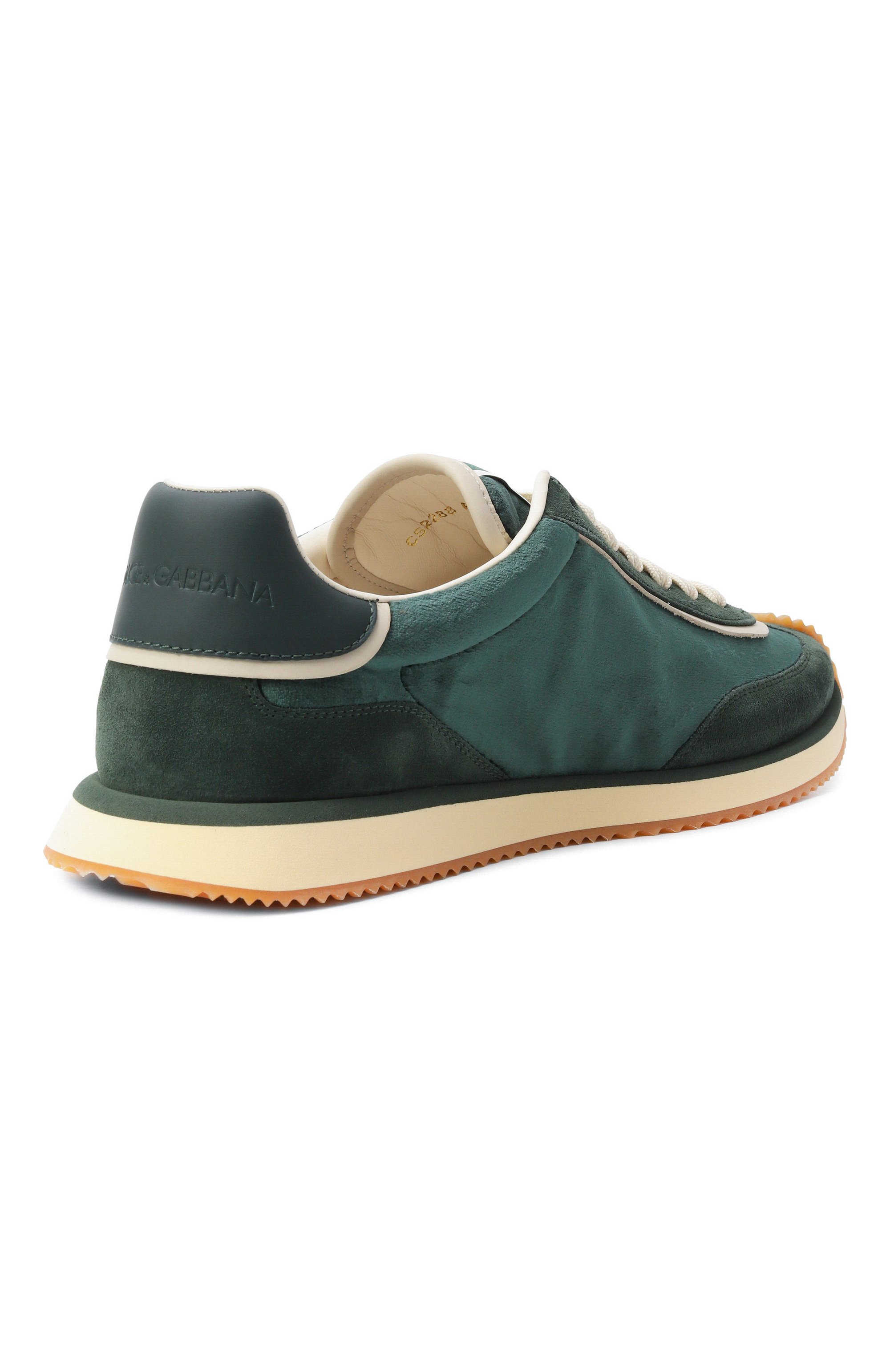 Комбинированные кроссовки dg cushion DOLCE & GABBANA, арт. CS2288/A6C78, фото 5