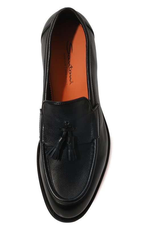 фото Кожаные лоферы santoni