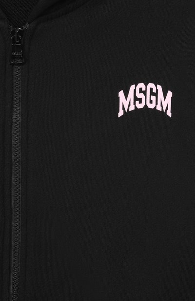 Хлопковая толстовка MSGM KIDS, арт. F6MSJGZH032, фото 3