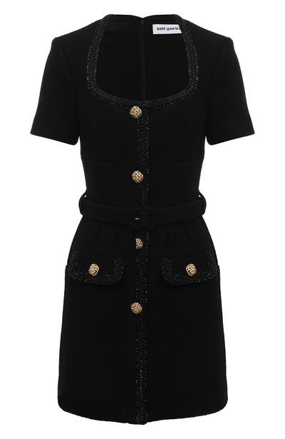 Платье из шерсти и вискозы SELF-PORTRAIT, арт. RS23-014S-B, фото 1