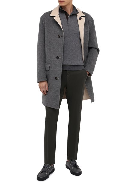 Джемпер из кашемира и хлопка ZEGNA, арт. UVQ25/127, фото 3