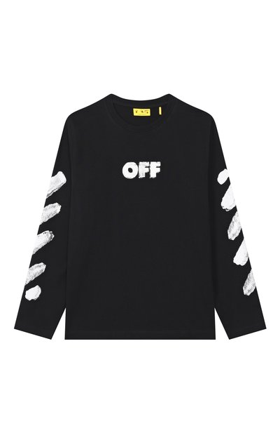 Хлопковый лонгслив OFF-WHITE, арт. 0BAB001F25JER002/4-12