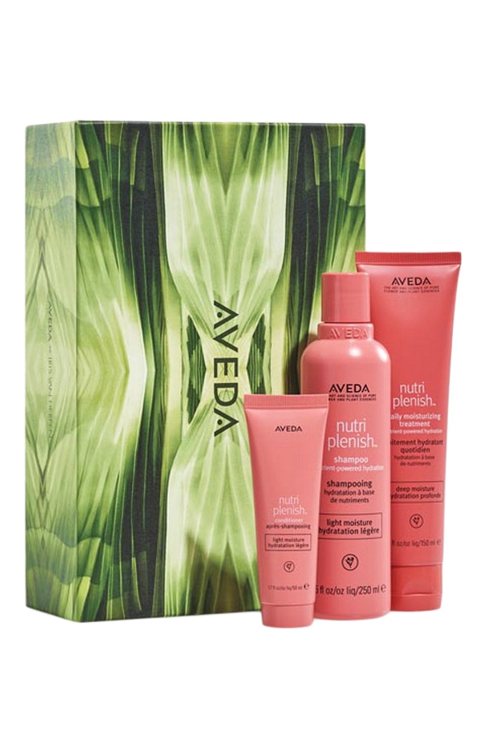 Набор для волос nutriplenish winter hydration set (250+150+50ml) AVEDA бесцветного цвета по цене 9200 руб., арт. VCF7-01, фото 1 Набор для волос nutriplenish winter hydration set (250+150+50ml) AVEDA, арт. VCF7-01, фото 1