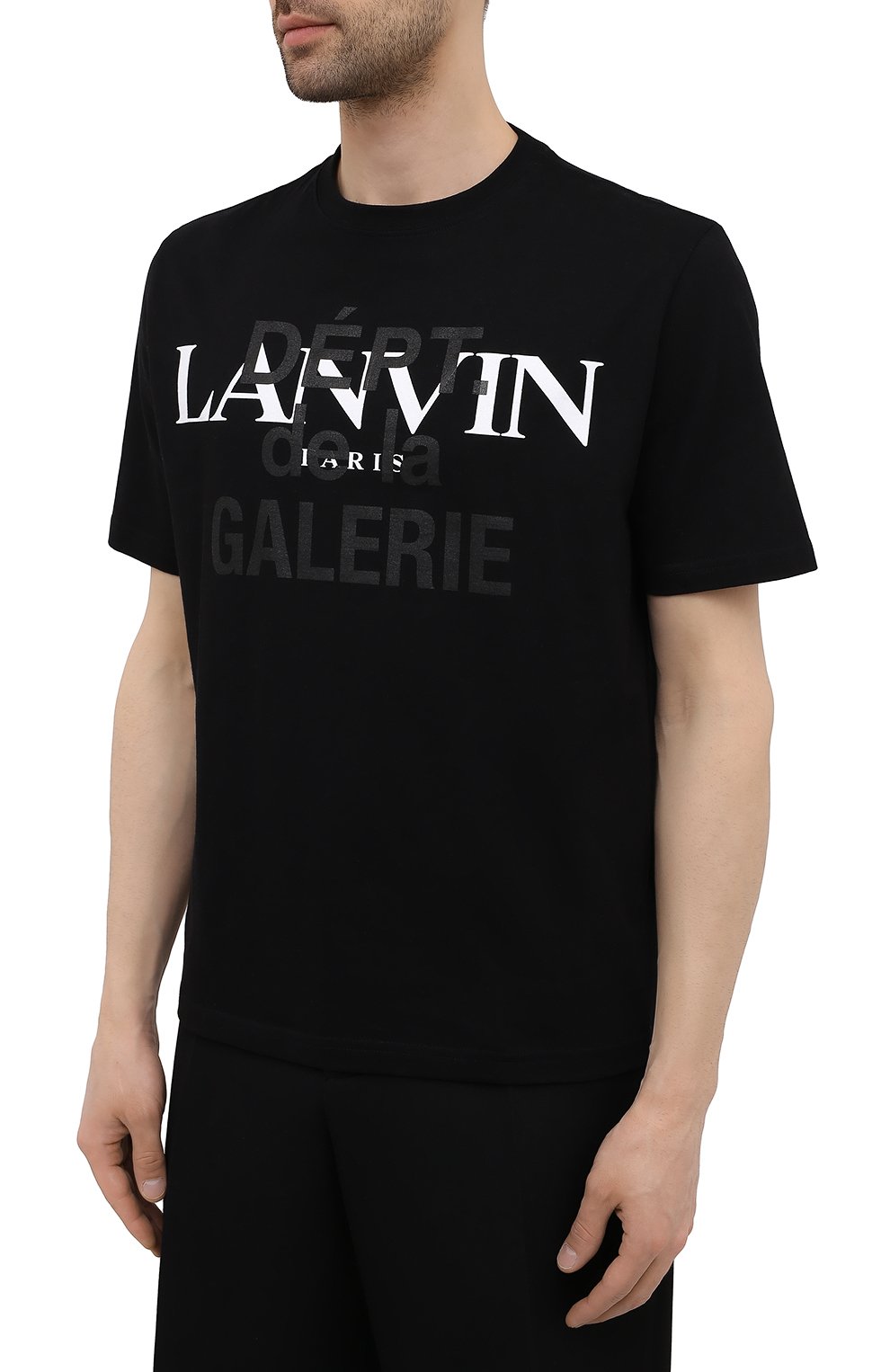 Хлопковая футбол ка lanvin x gallery dept LANVIN, арт. RU-TS0005-J090-E21, фото 3