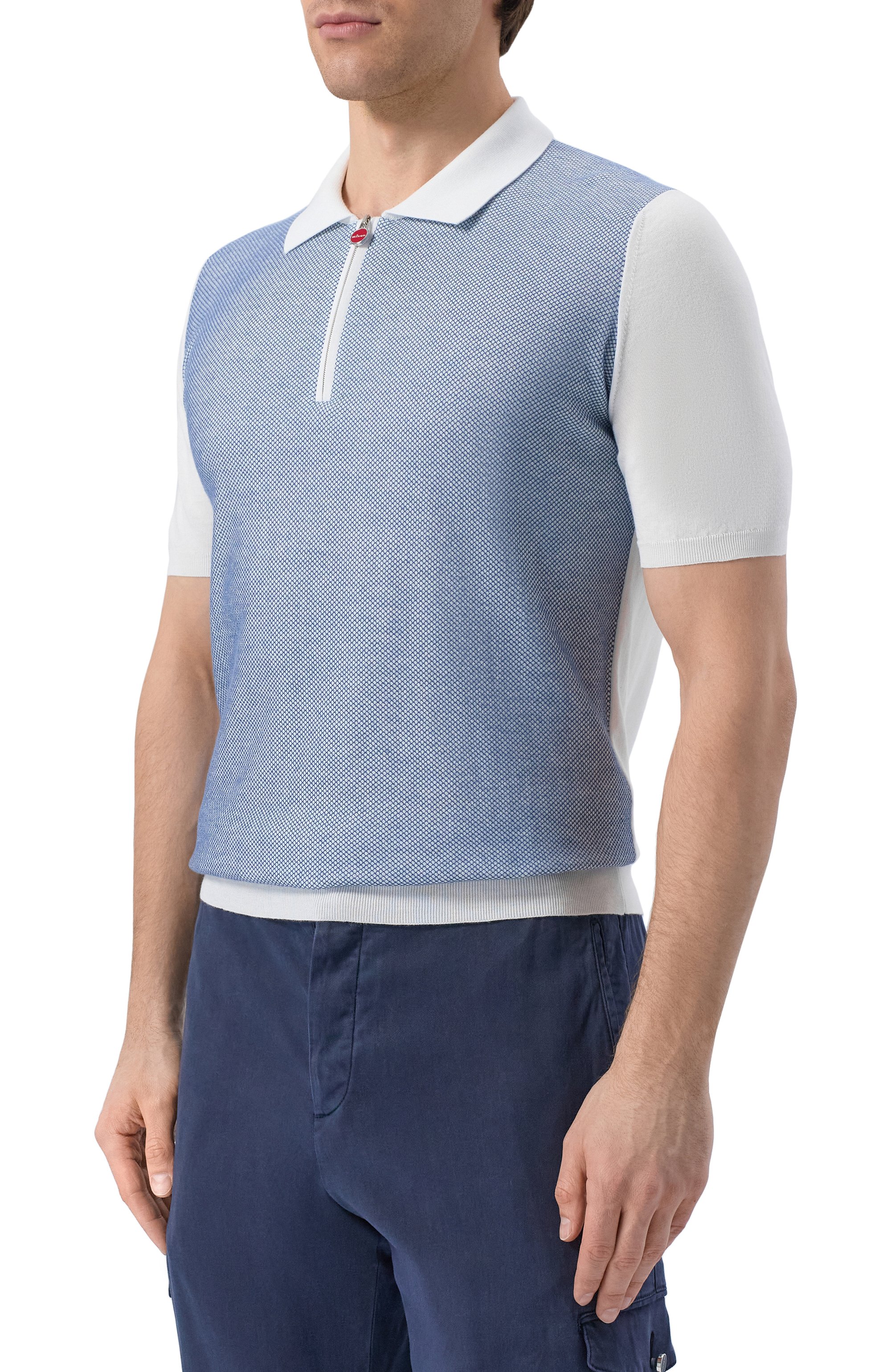 Хлопковое поло KITON, арт. UMK0931, фото 3