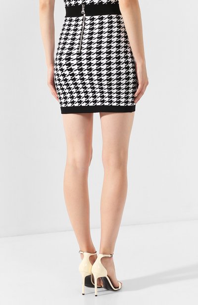 Юбка из вискозы BALMAIN, арт. SF04218/K513, фото 4