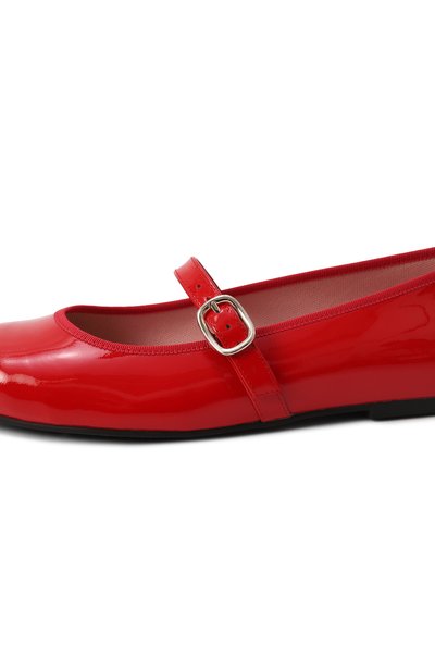 Кожаные балетки PRETTY BALLERINAS, арт. 49113, фото 5