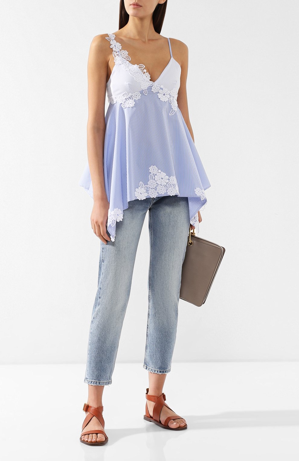 Хлопковый топ ERMANNO ERMANNO SCERVINO, арт. 44 T T014 PRI, фото 2